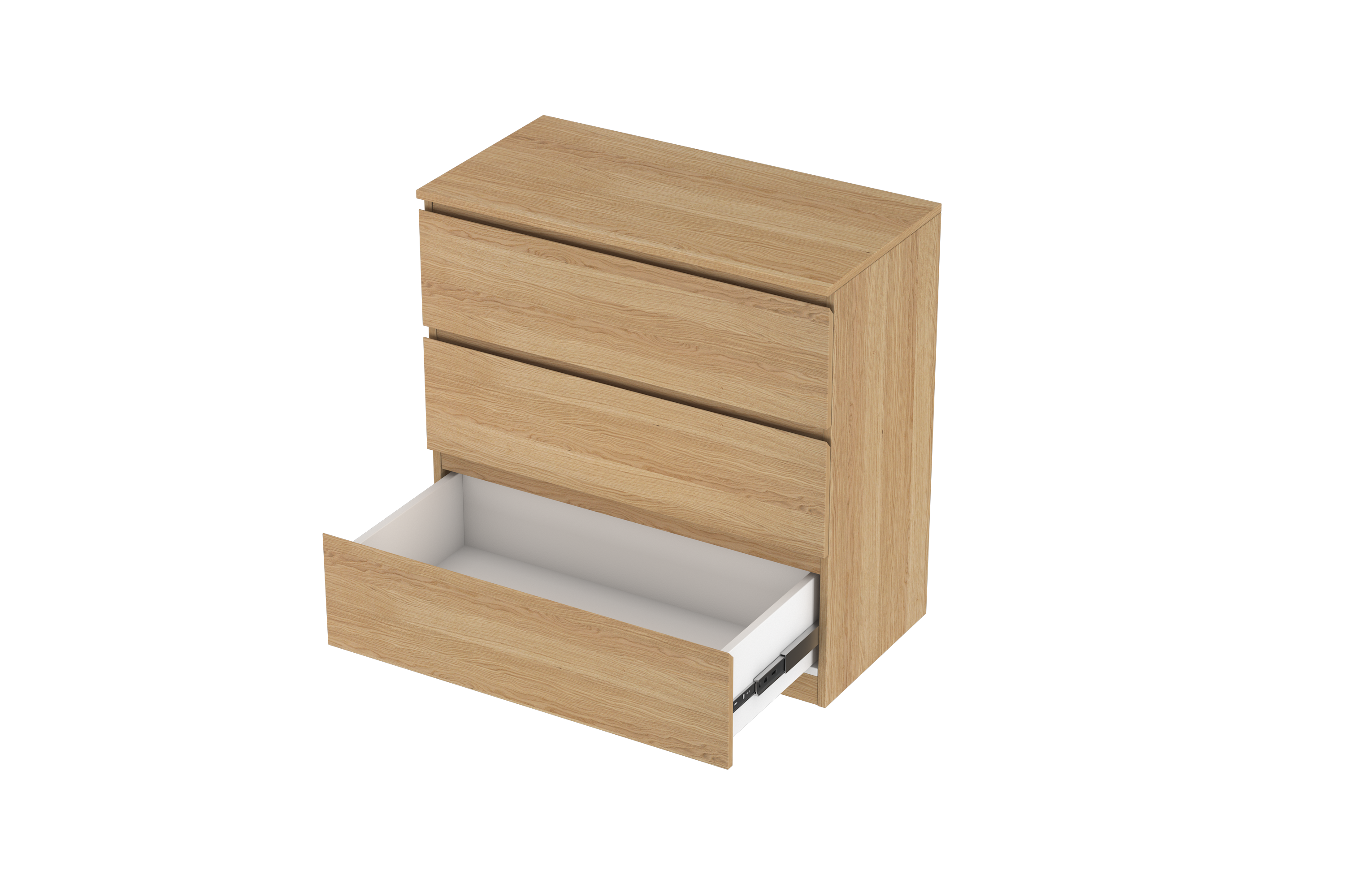 LittleBird Chest of Drawer S6 in Oak