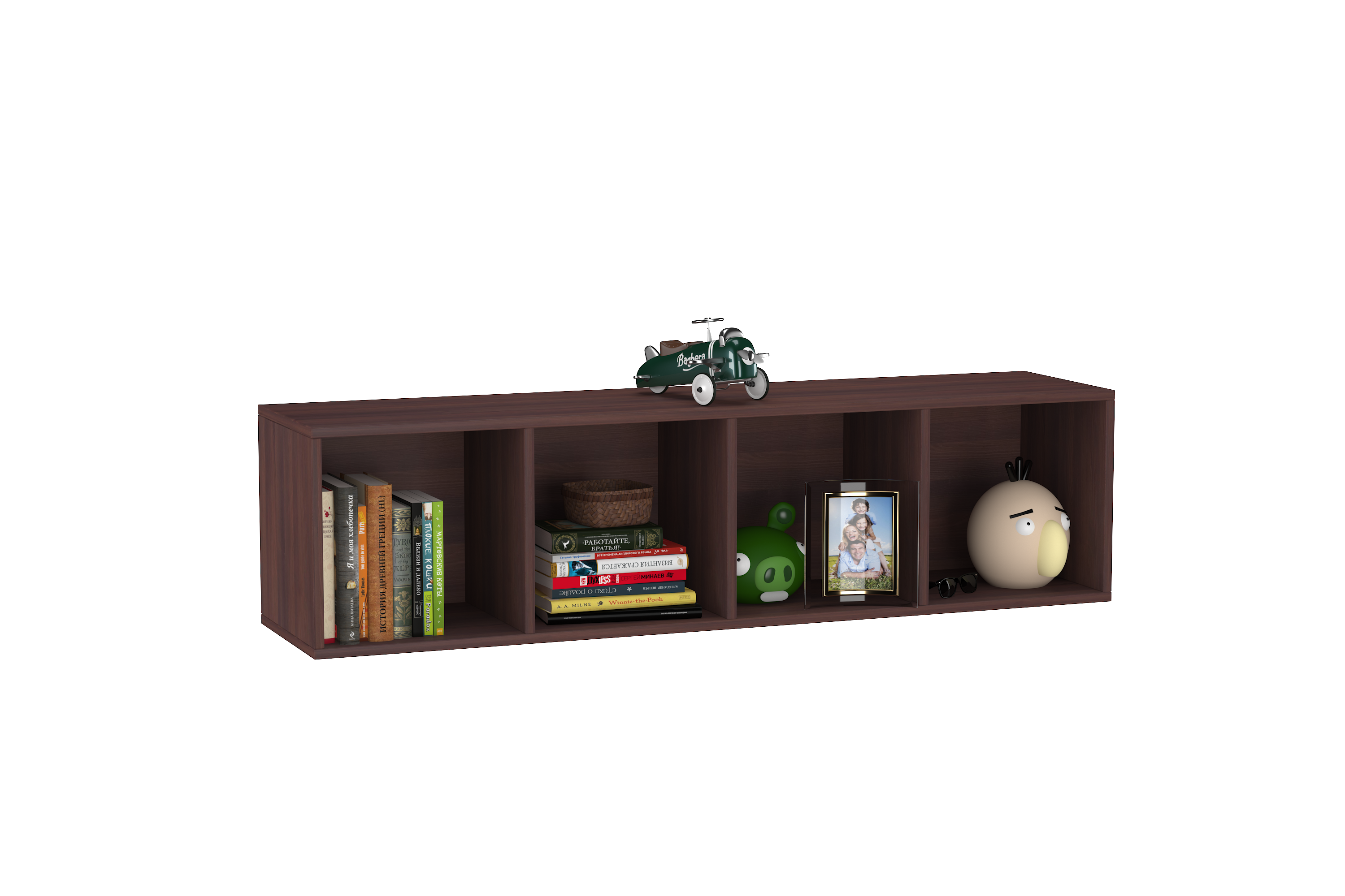 Montessori 4x1 Shelves In oak & Acacia Laminate