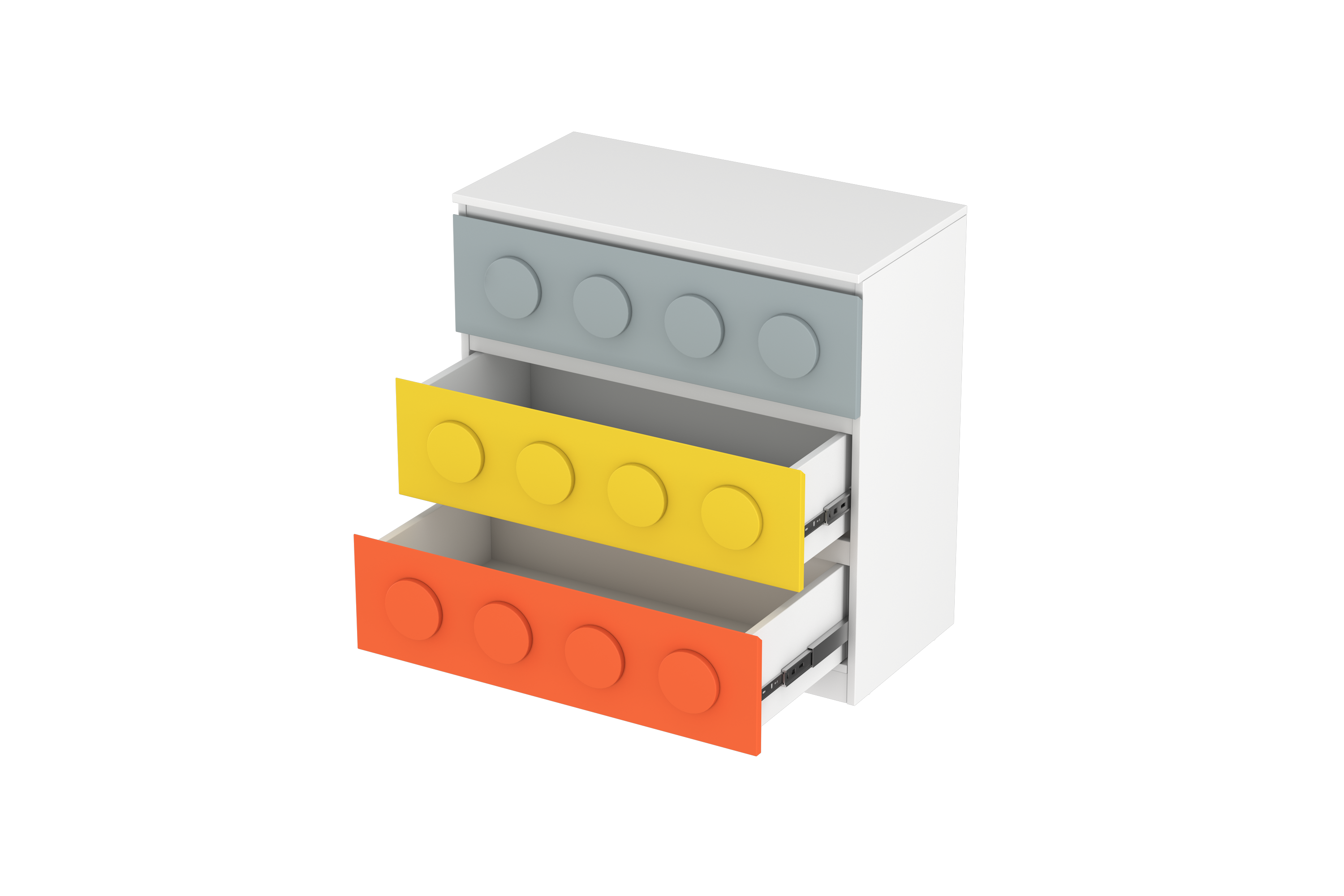 Lego Inspired Chest of Drawers D6