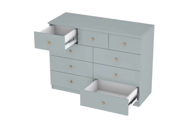 LittleBird Chest of Drawer S3 in Grey