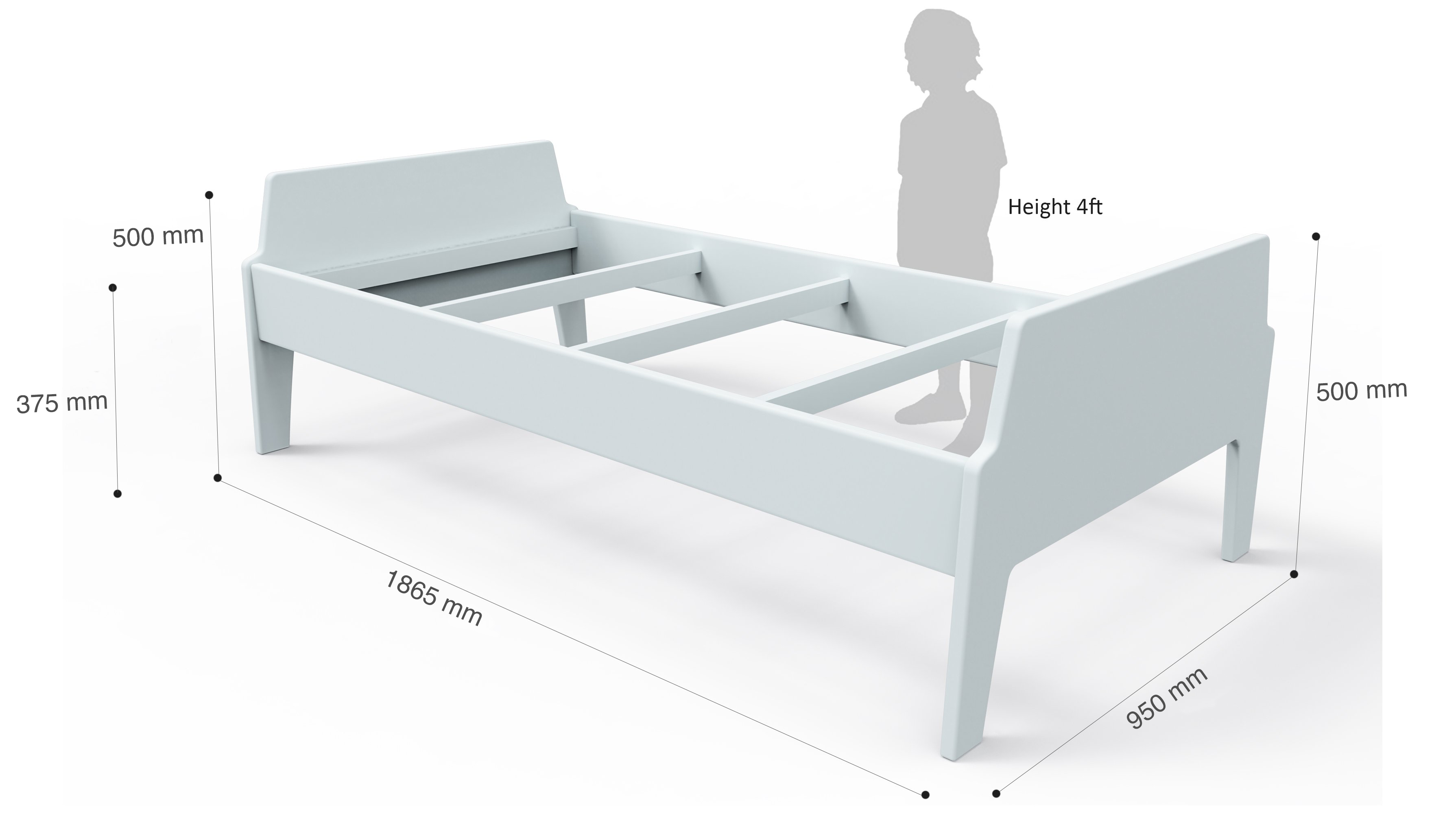 Elegant Single Bed