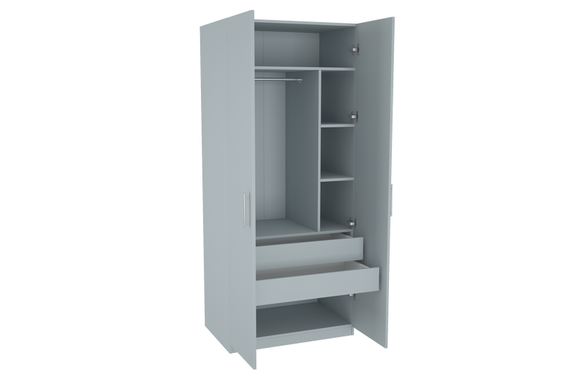 Elegant Two Door Wardrobe D4