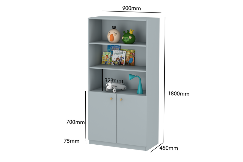 LittleBird Open Storage S1 in Grey