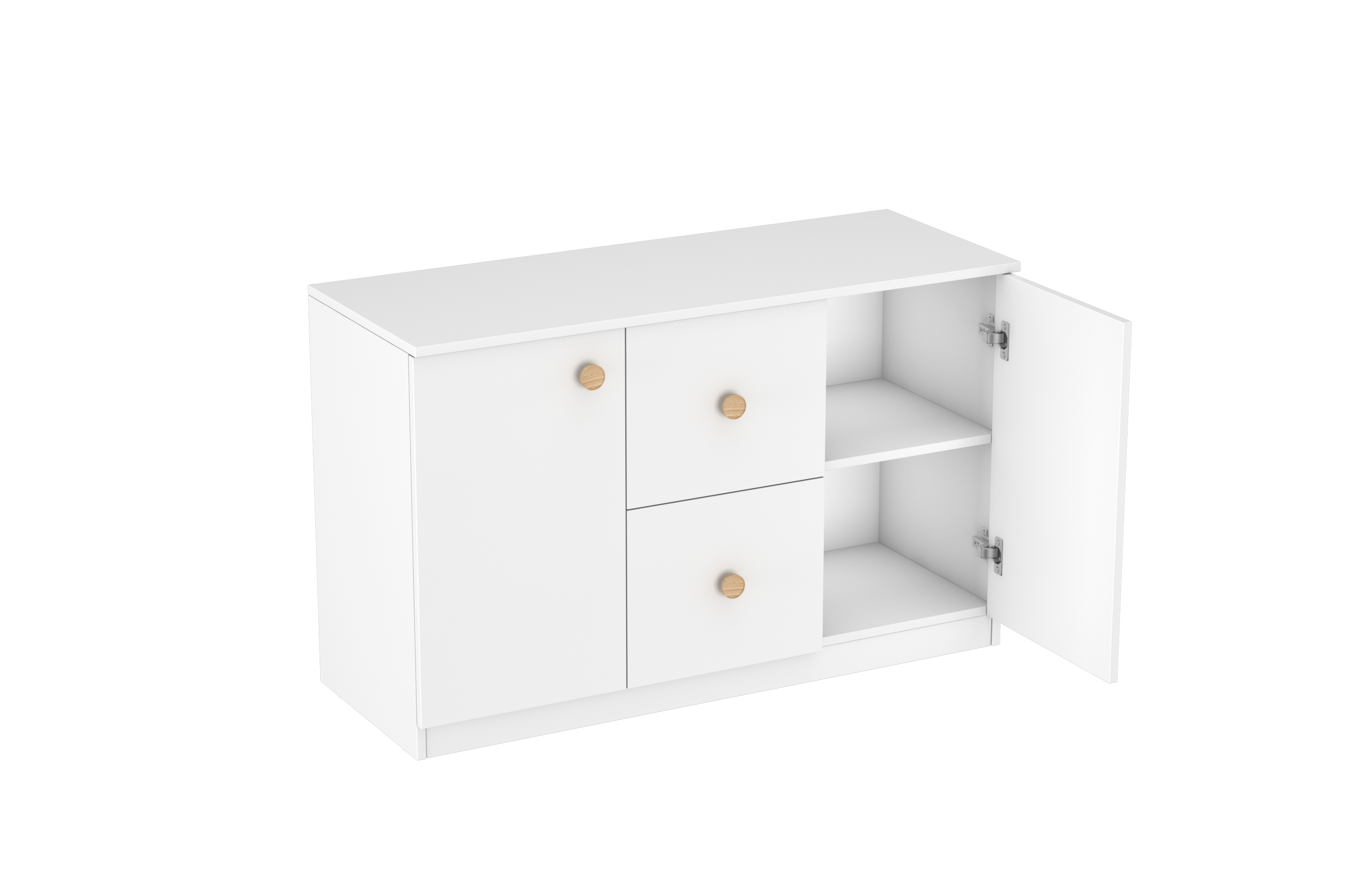 LittleBird Chest of Drawer S7 in White
