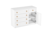 LittleBird Chest of Drawer S5 in White