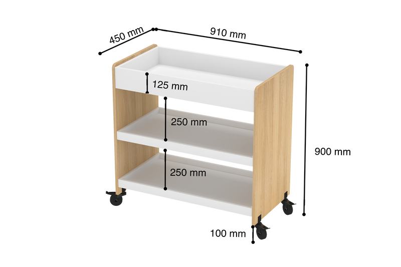 Derby Changing Trolley