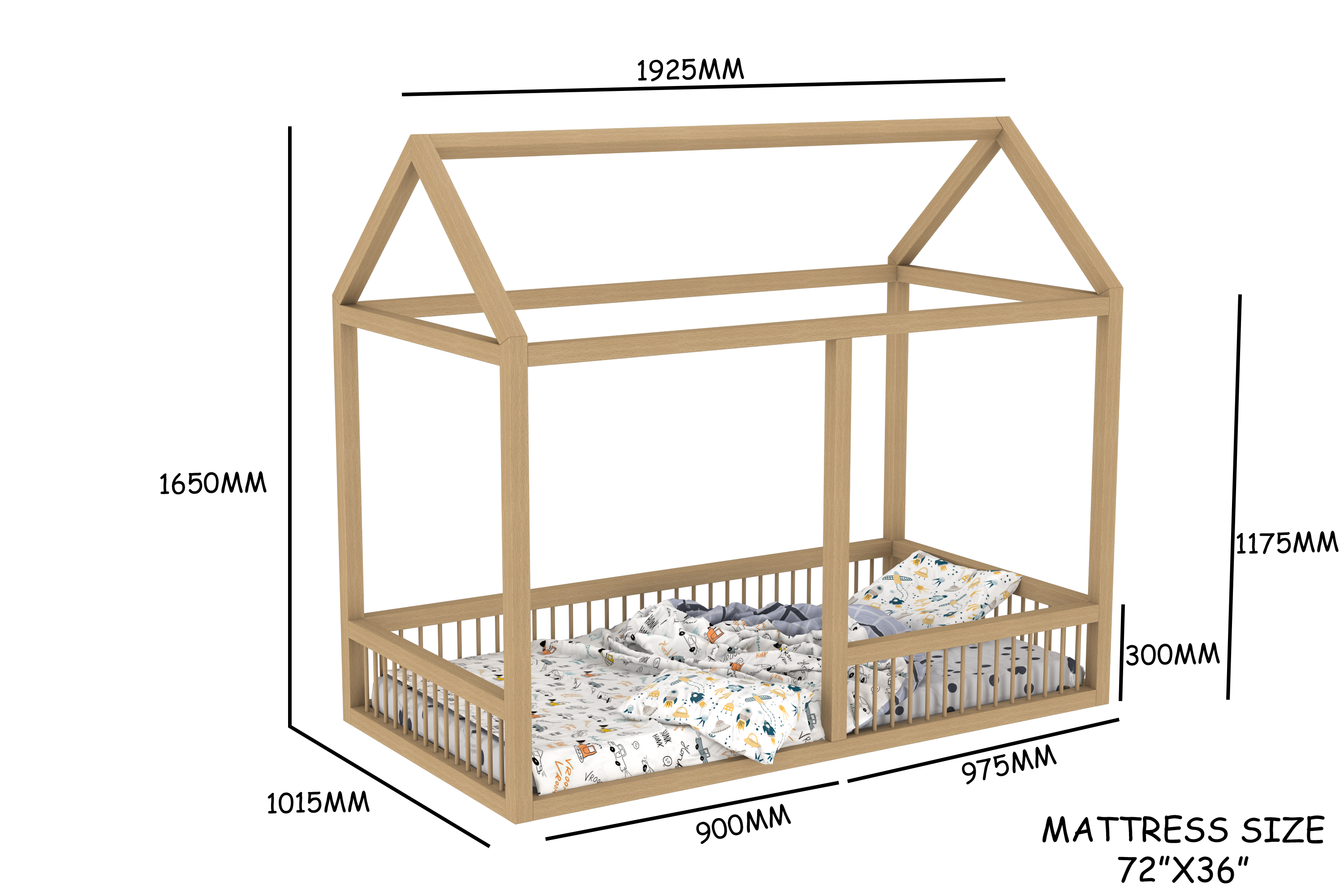 NEW HUT SHAPE BED