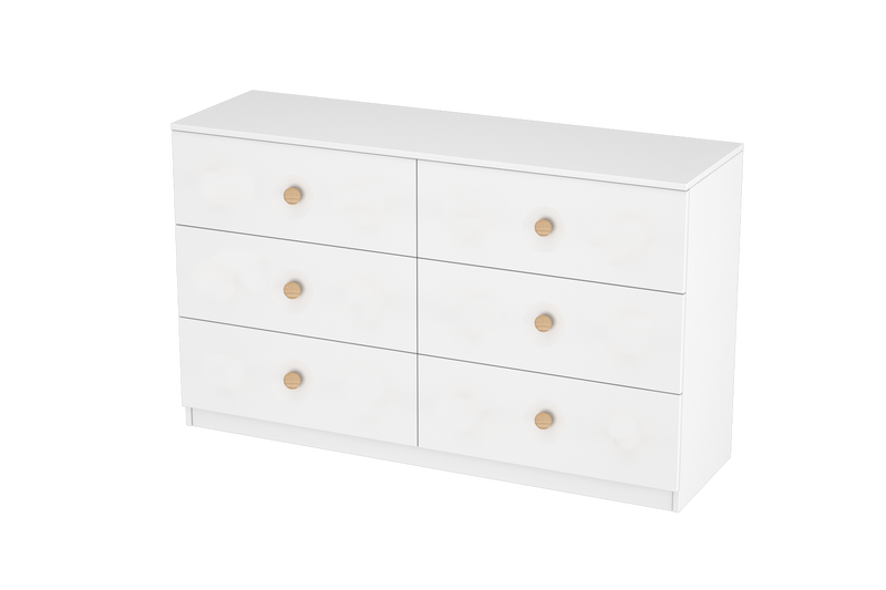 LittleBird Chest of Drawer S8 in White