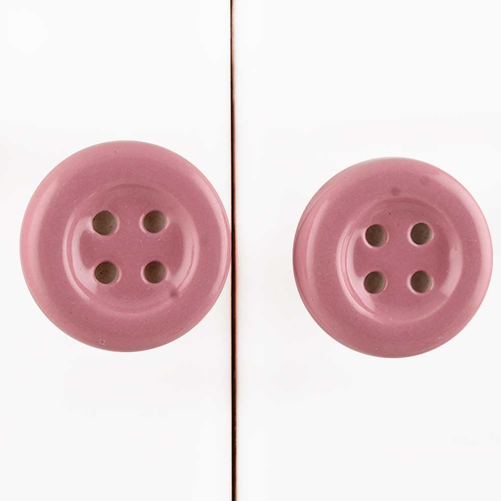 Button Knobs- Set of 4