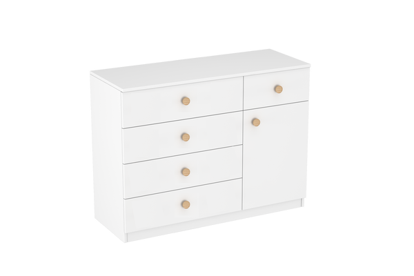 LittleBird Chest of Drawer S10 in White