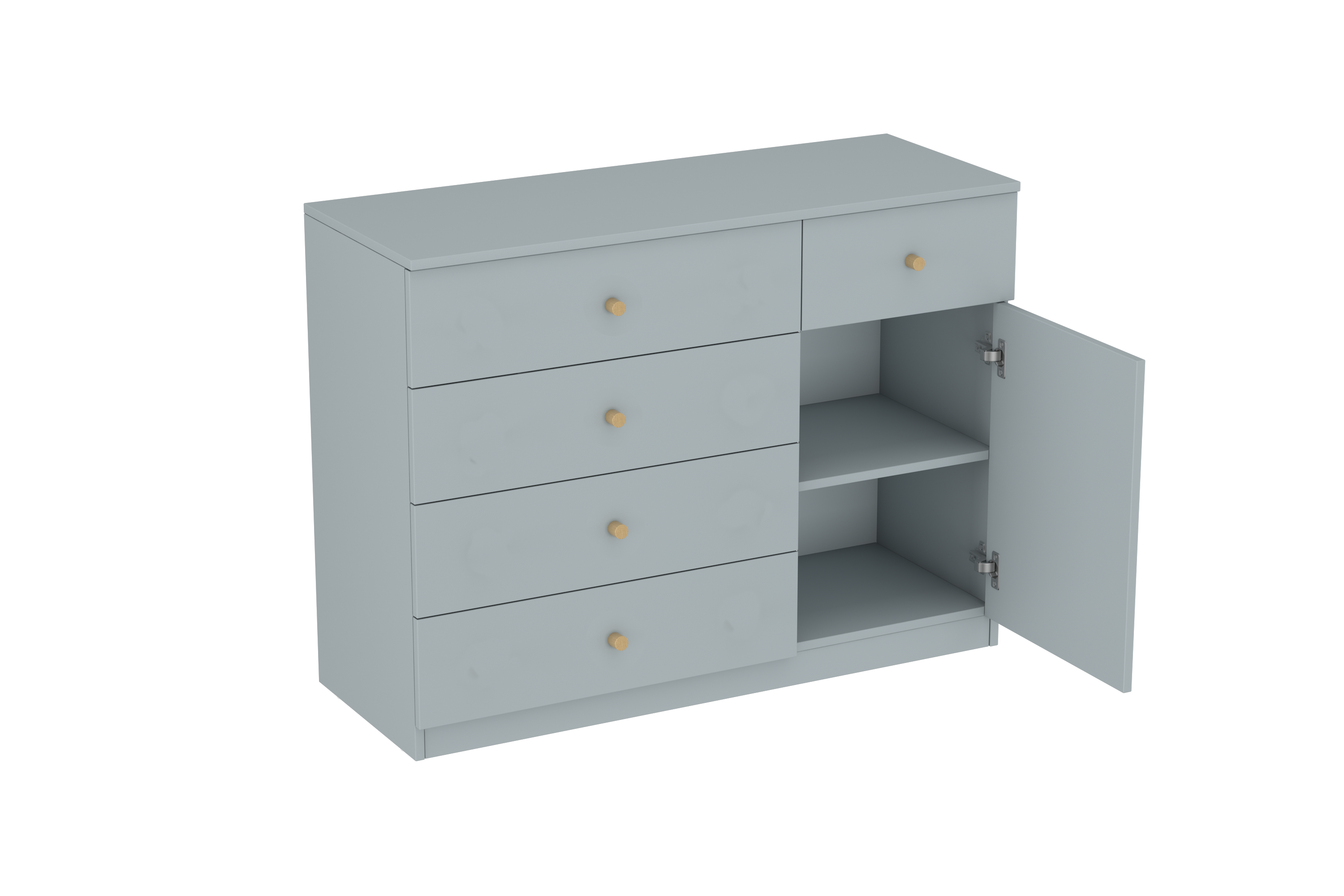 LittleBird Chest of Drawer S10 in Grey