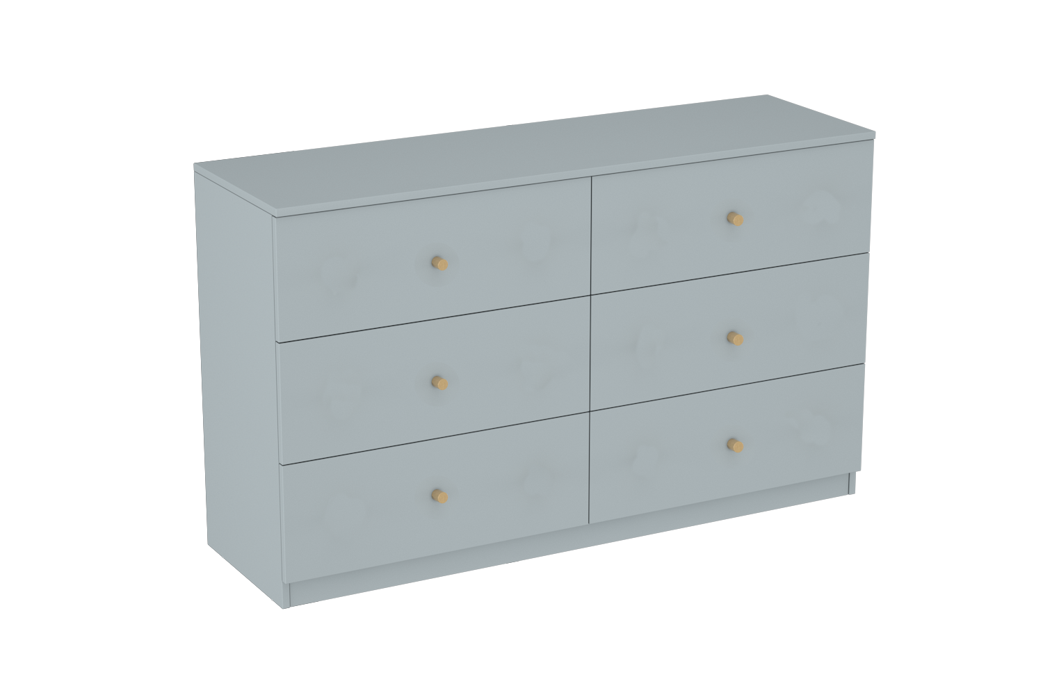 LittleBird Chest of Drawer S8 in Grey