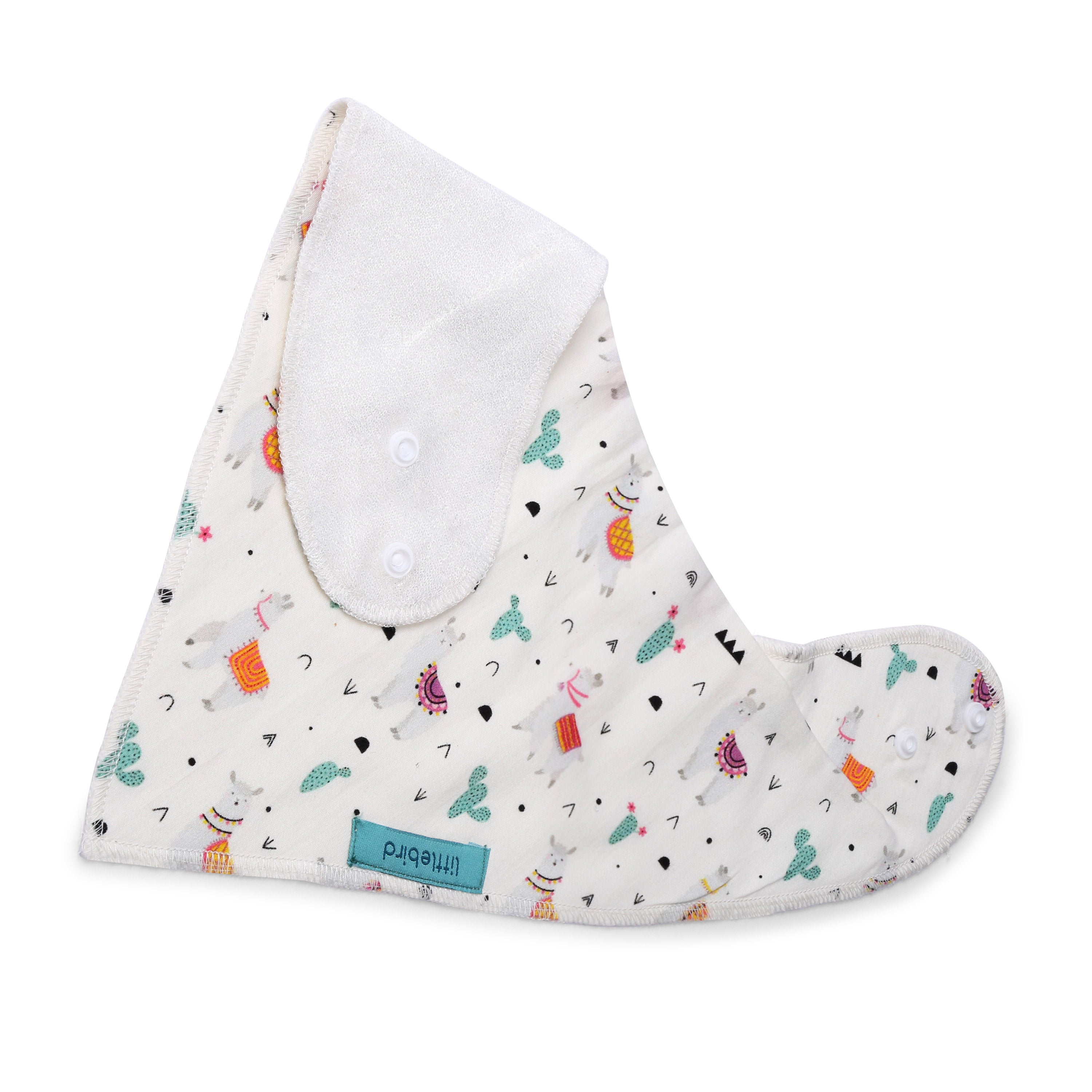 LittleBird Llama Bibs- Pack of 2