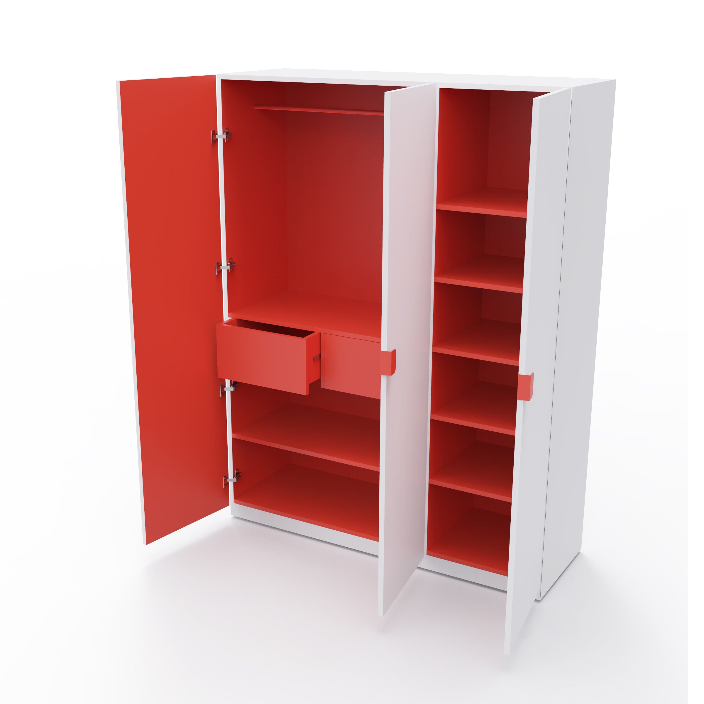 LittleBird POP! Three Door Wardrobes