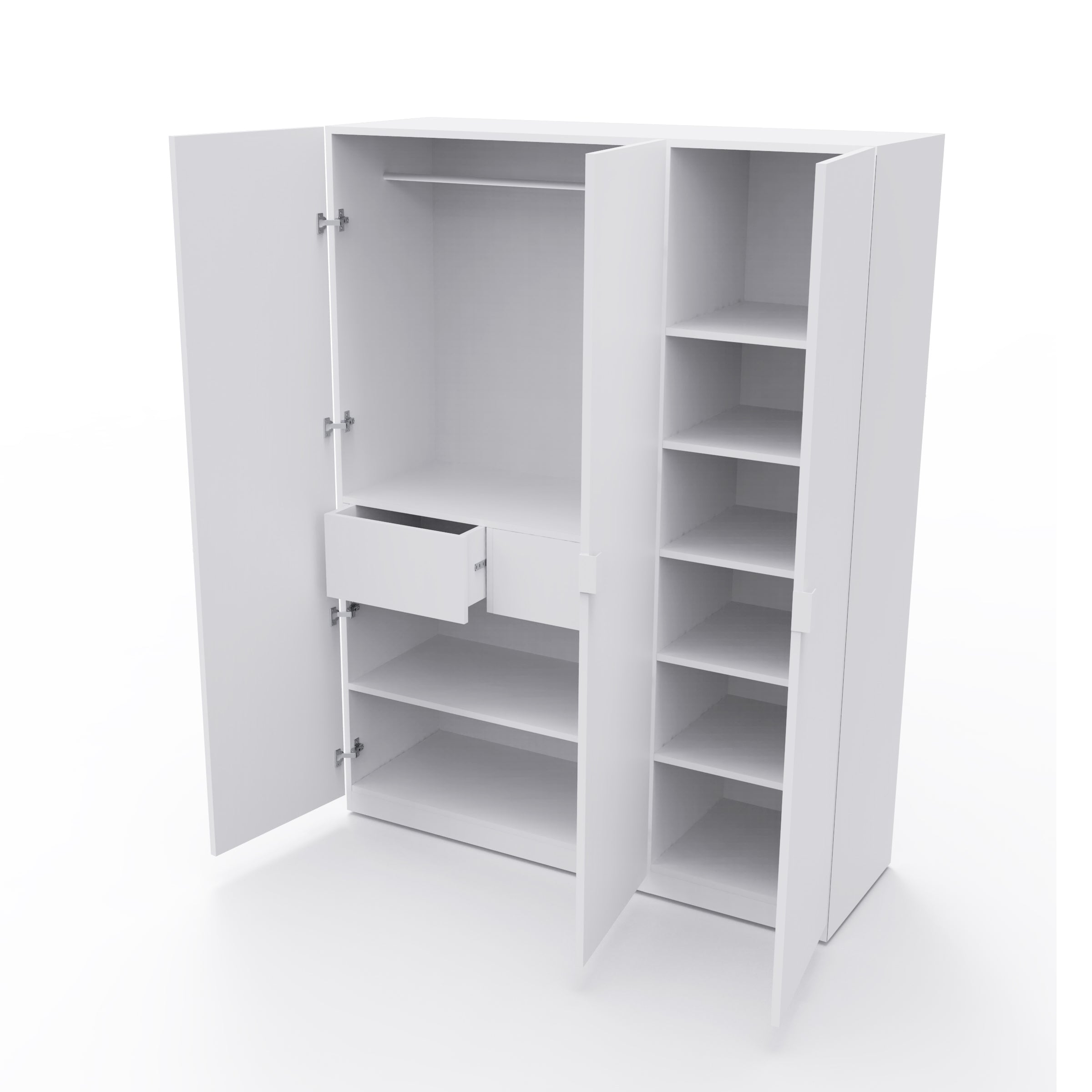 LittleBird POP! Three Door Wardrobes