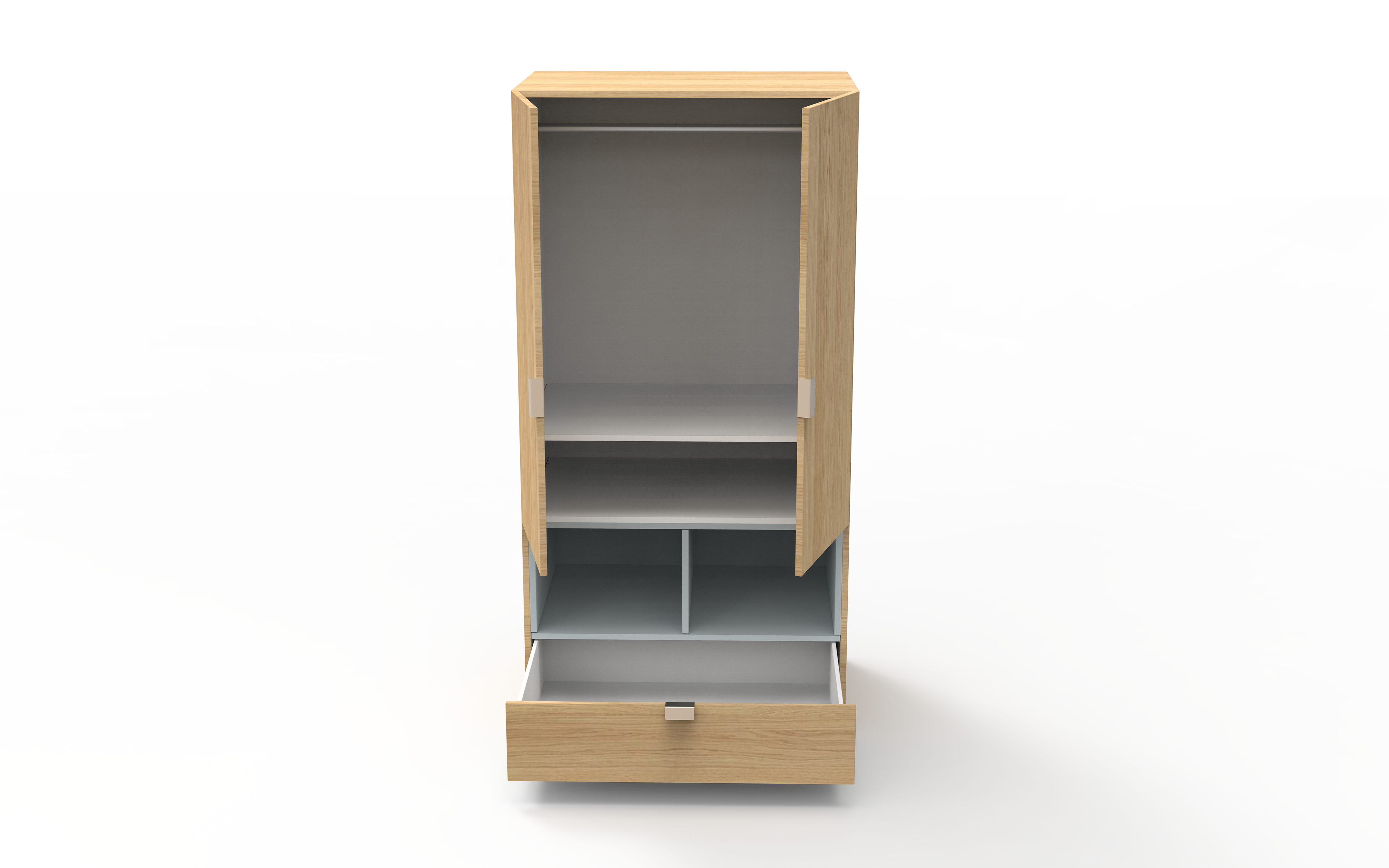 Oakmore 2 Door Wardrobes