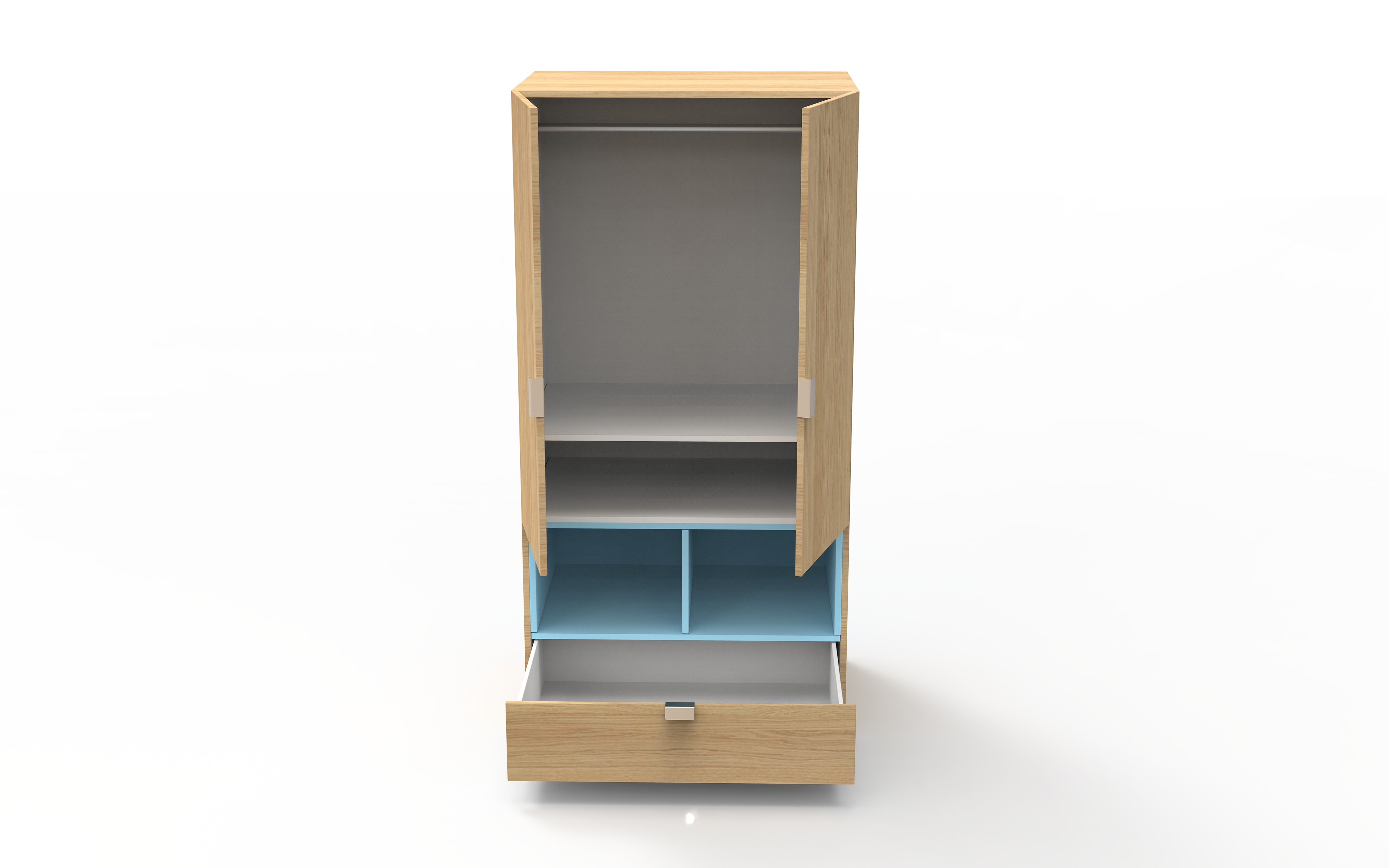 Oakmore 2 Door Wardrobes