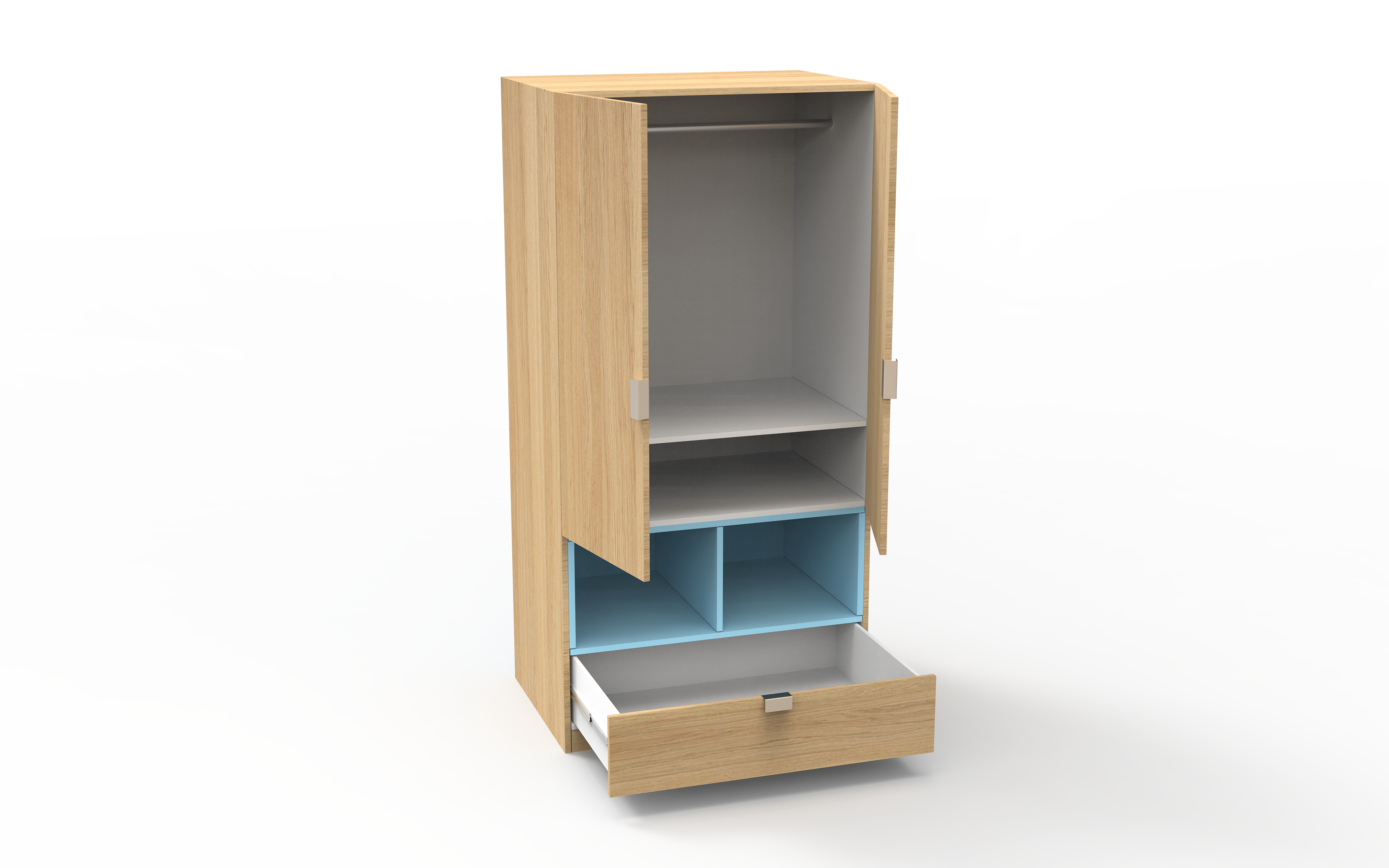 Oakmore 2 Door Wardrobes