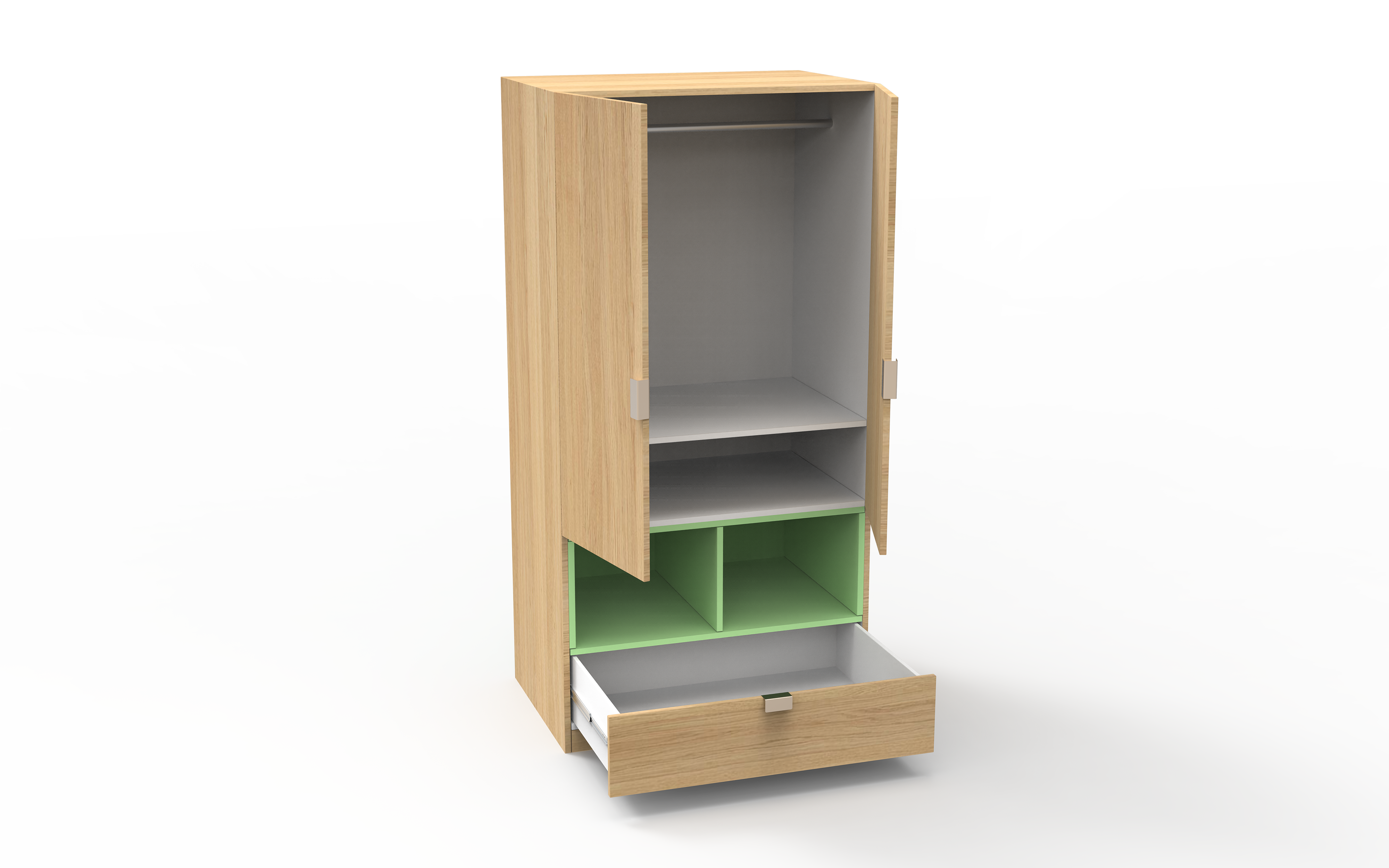 Oakmore 2 Door Wardrobes