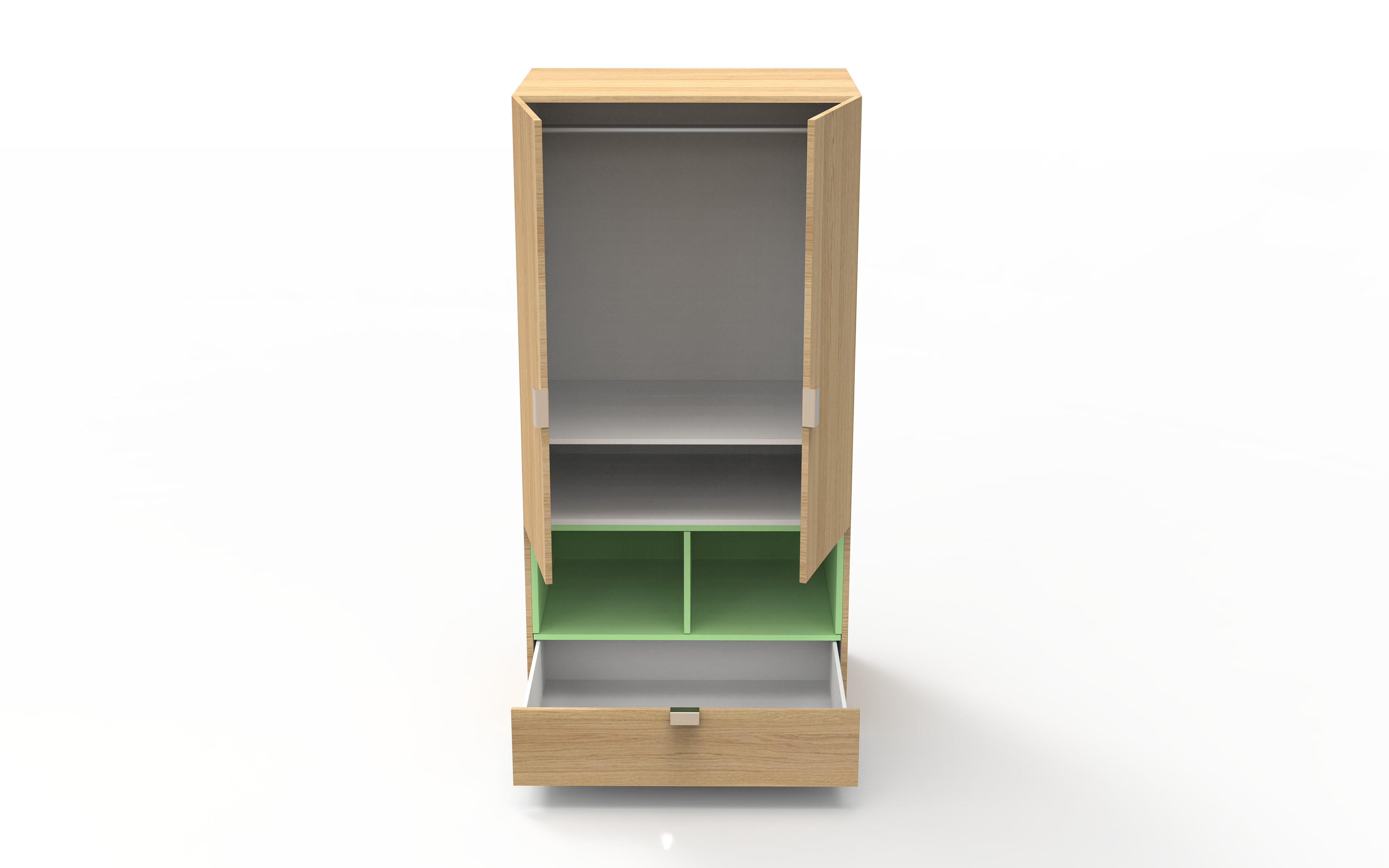 Oakmore 2 Door Wardrobes