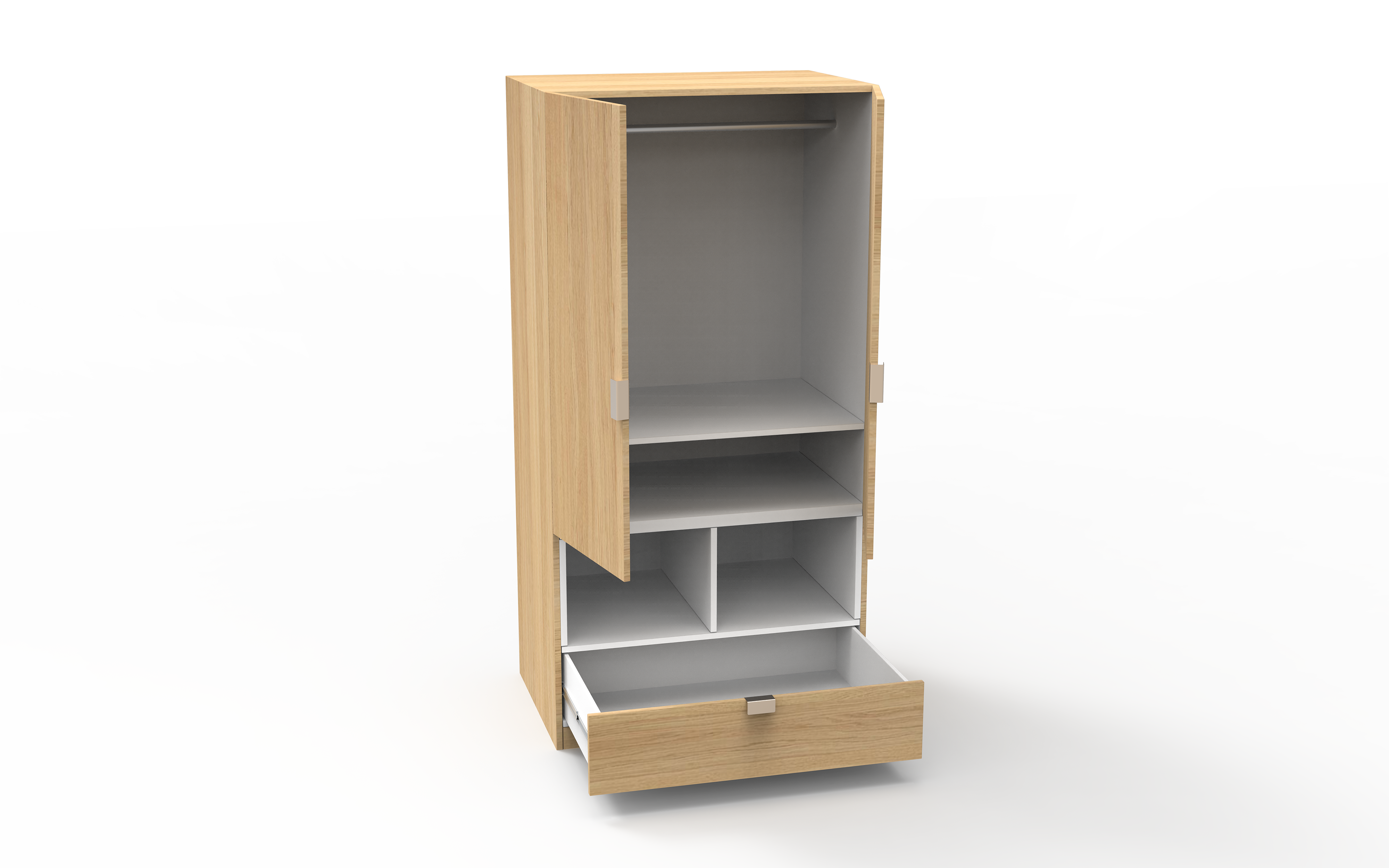 Oakmore 2 Door Wardrobes