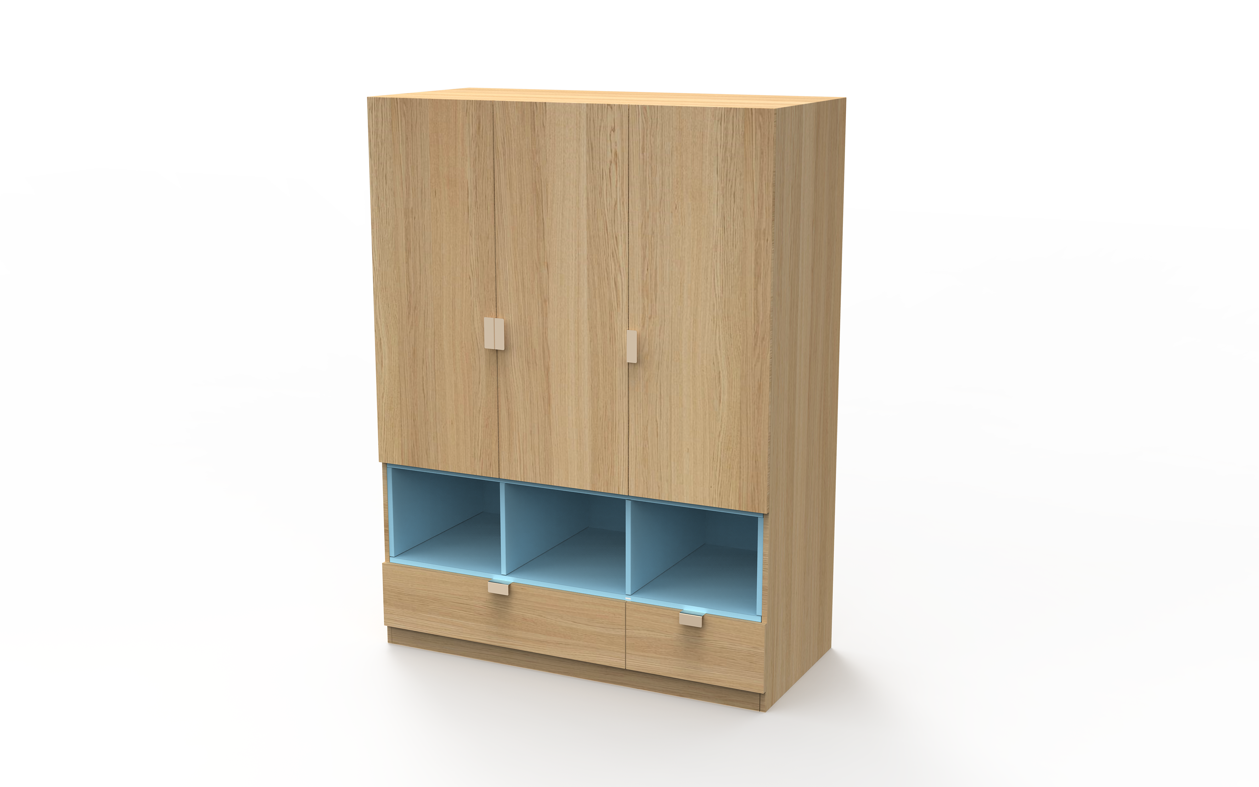 Oakmore 3 Door Wardrobes