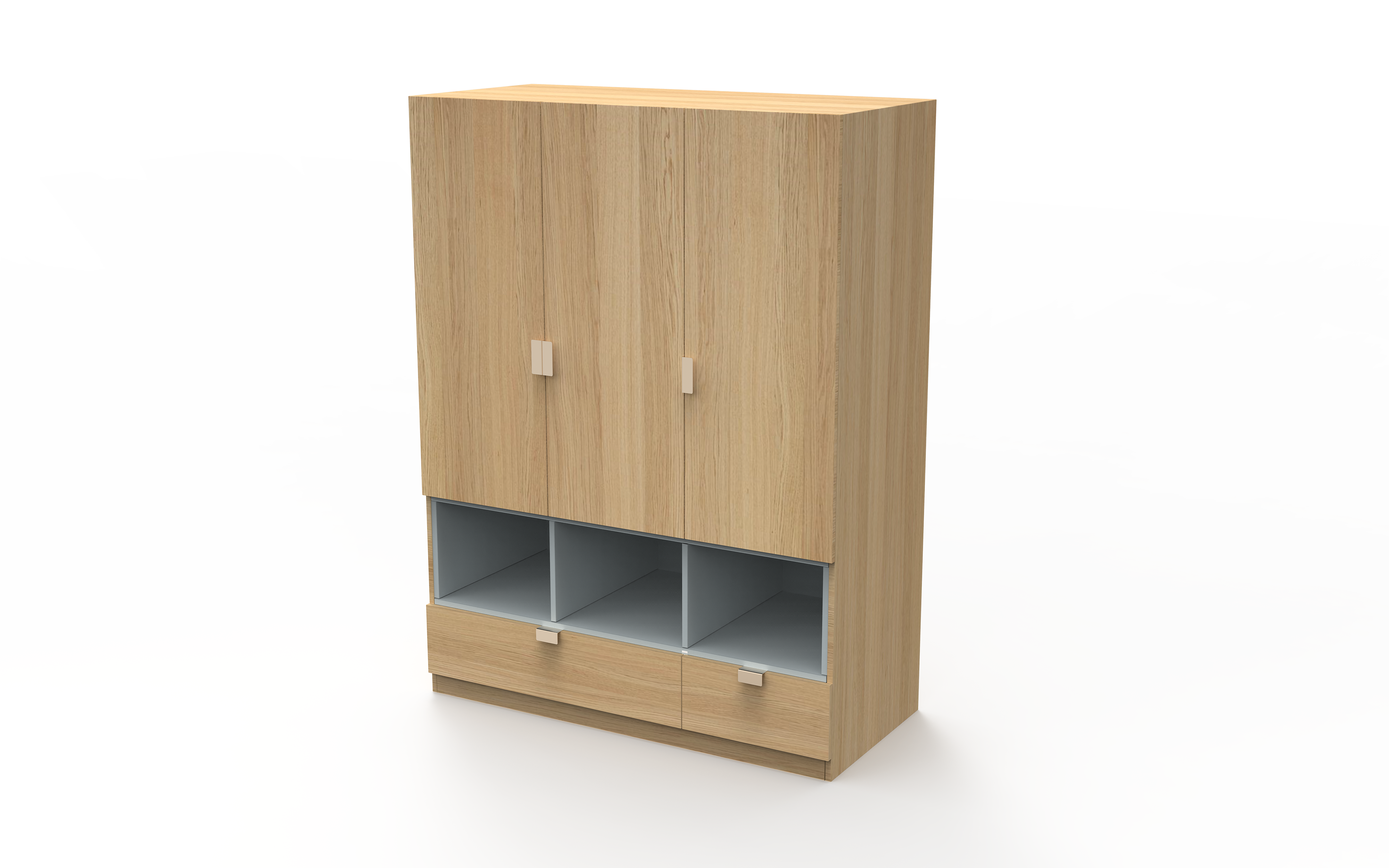 Oakmore 3 Door Wardrobes