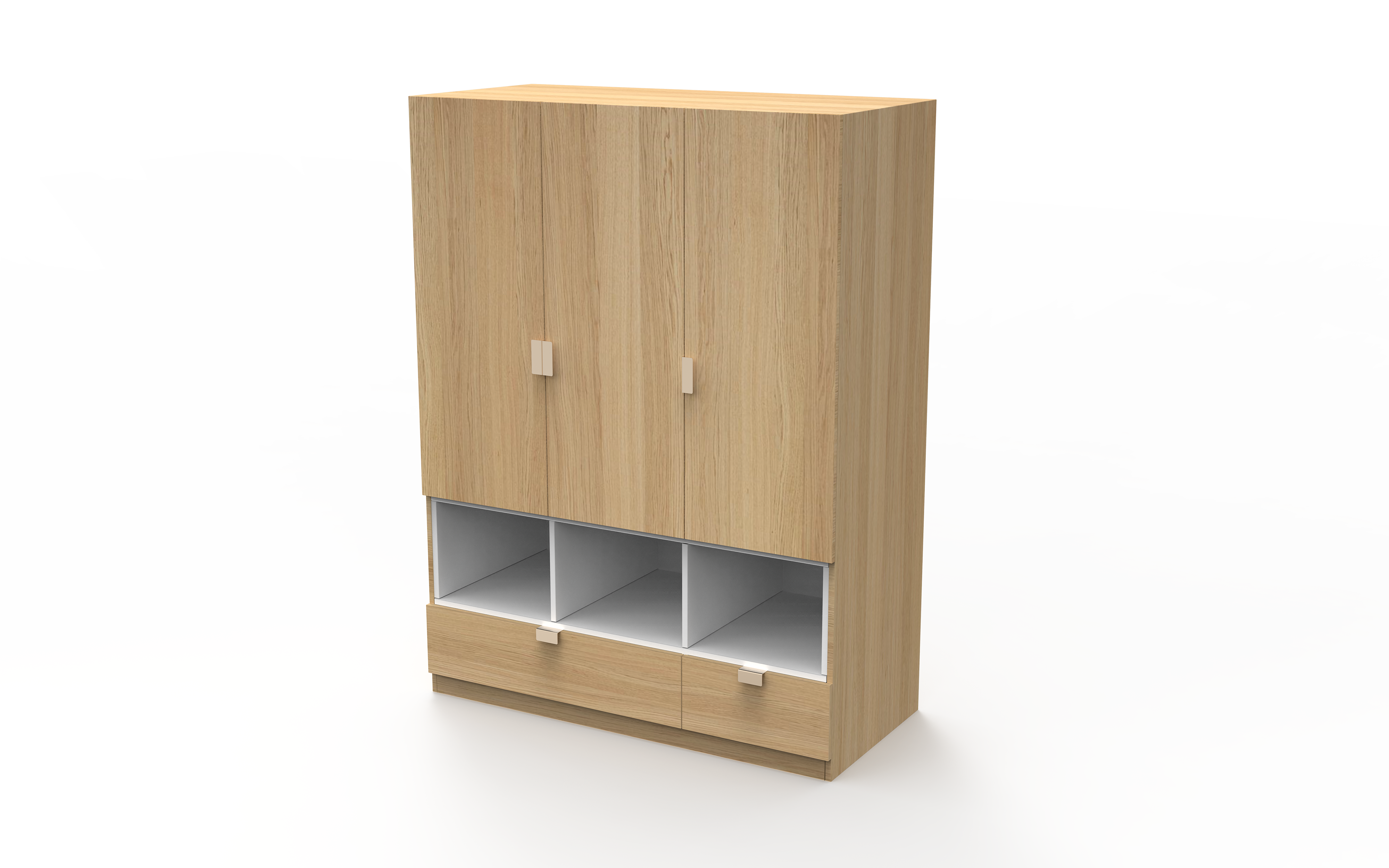 Oakmore 3 Door Wardrobes