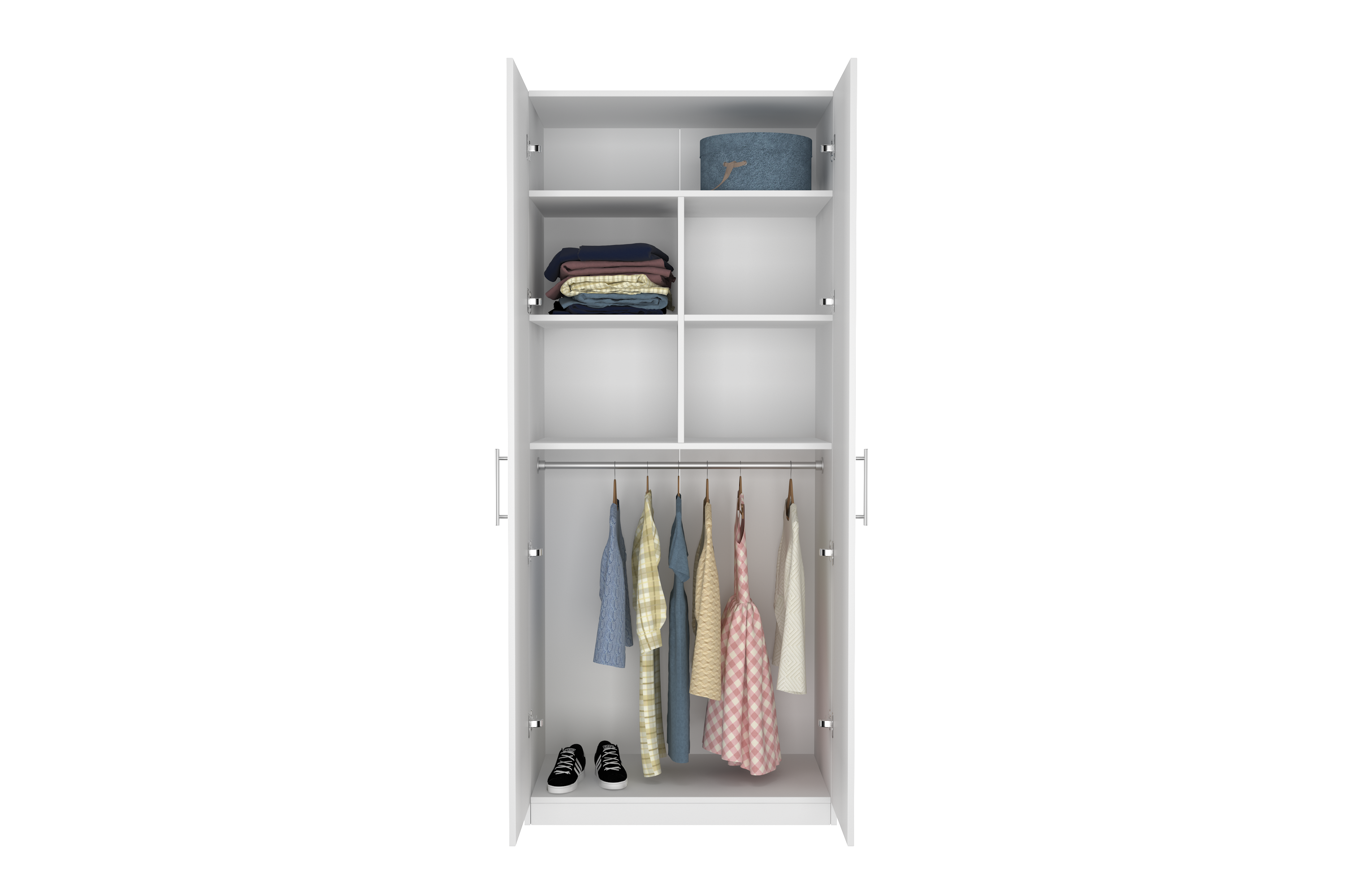 Elegant Two Door Wardrobe D2