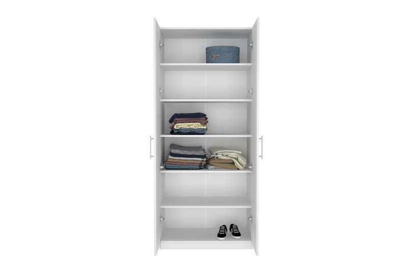 Elegant Two Door Wardrobe D6