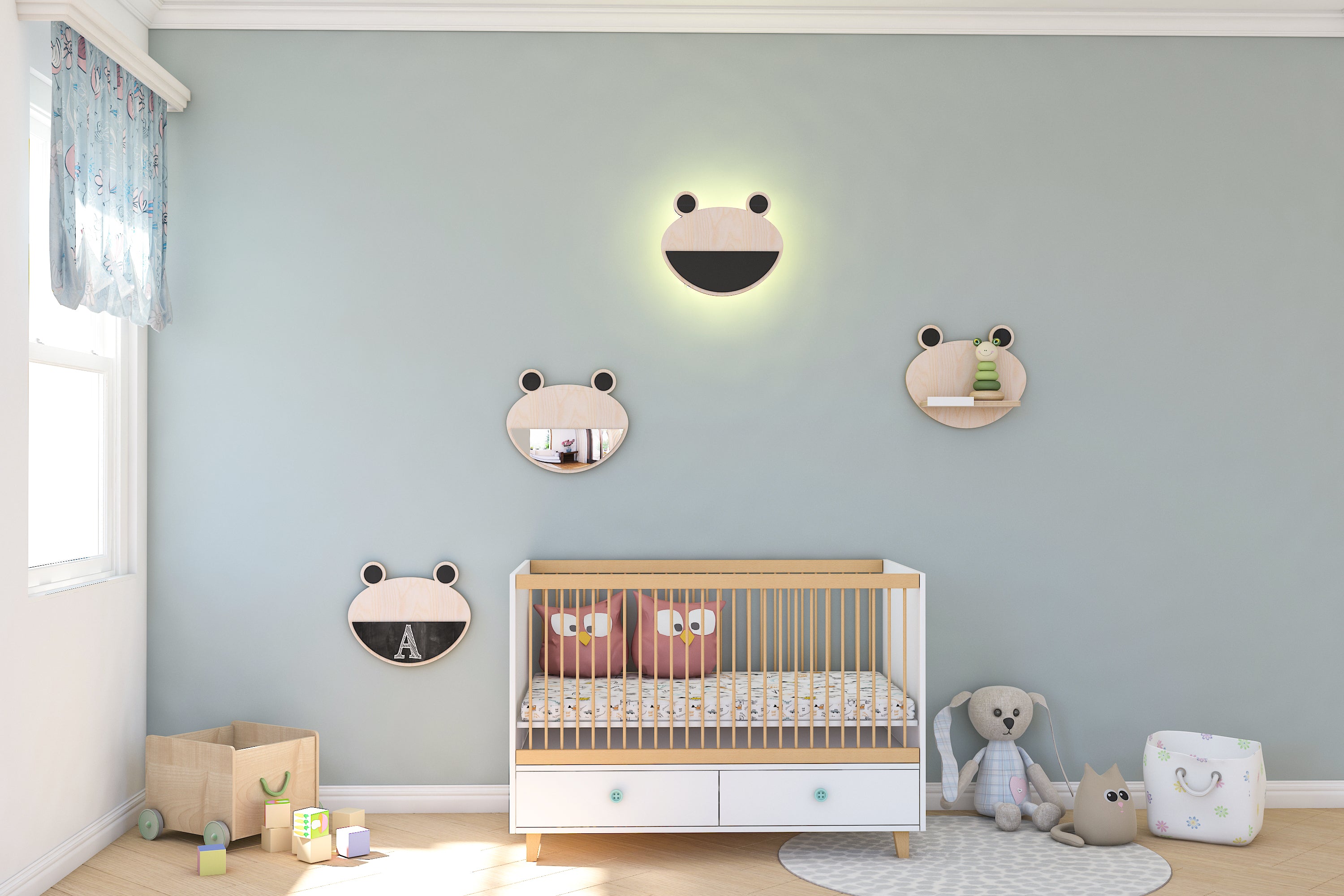 Frog Shelves