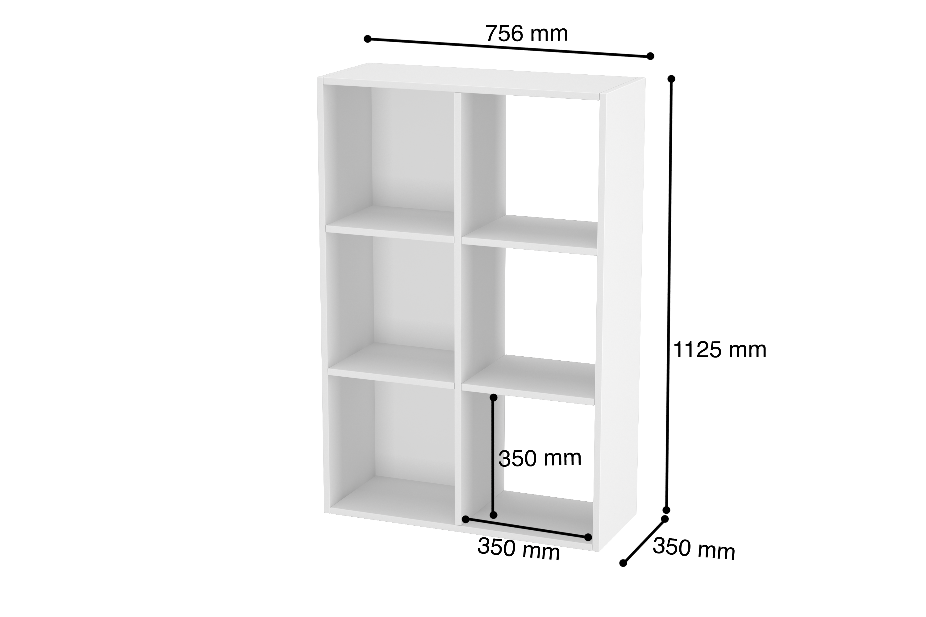 Montessori 3x2 Shelves