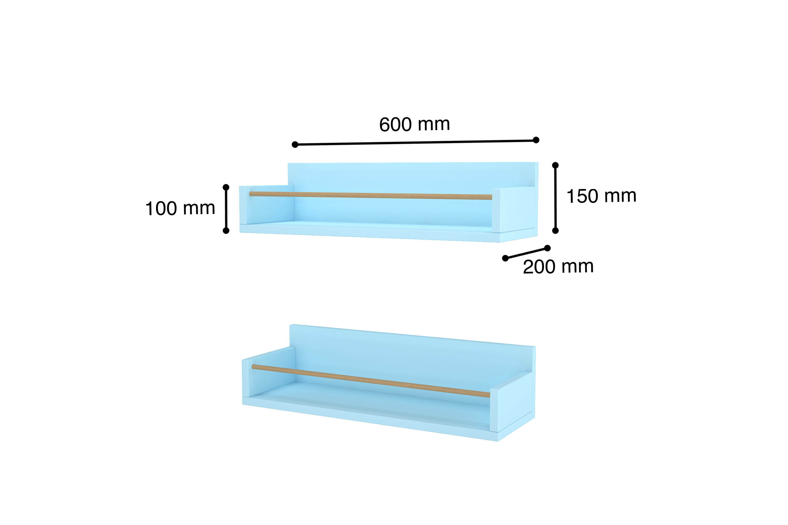 Elegant Wall Shelves