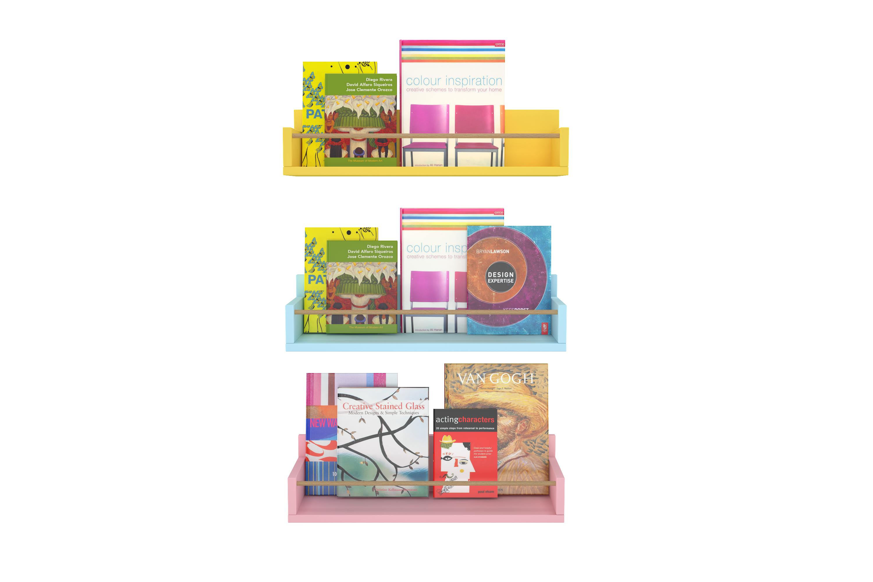 The Tristate Wall Shelves